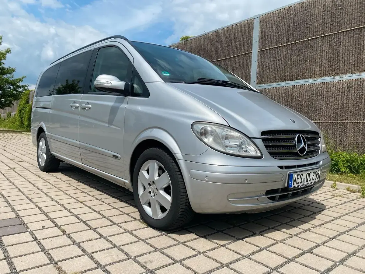 Gebraucht Mercedes Viano 204 PS (150 kW) 2007 Silber Van / Kleinbus
