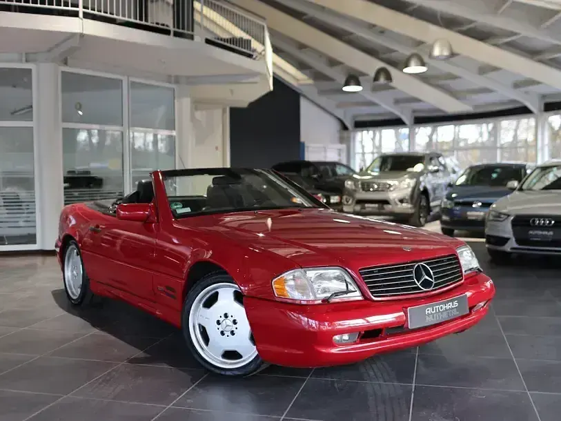 Gebraucht Mercedes SL320 AMG 231 PS (169 kW) 1996 Rot Cabrio