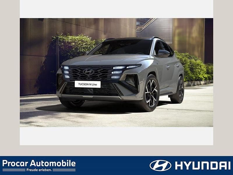 Schwarz Neu 2025 Hyundai Tucson N Line SUV | 41.060 € (Teuer) - Bild 1/4