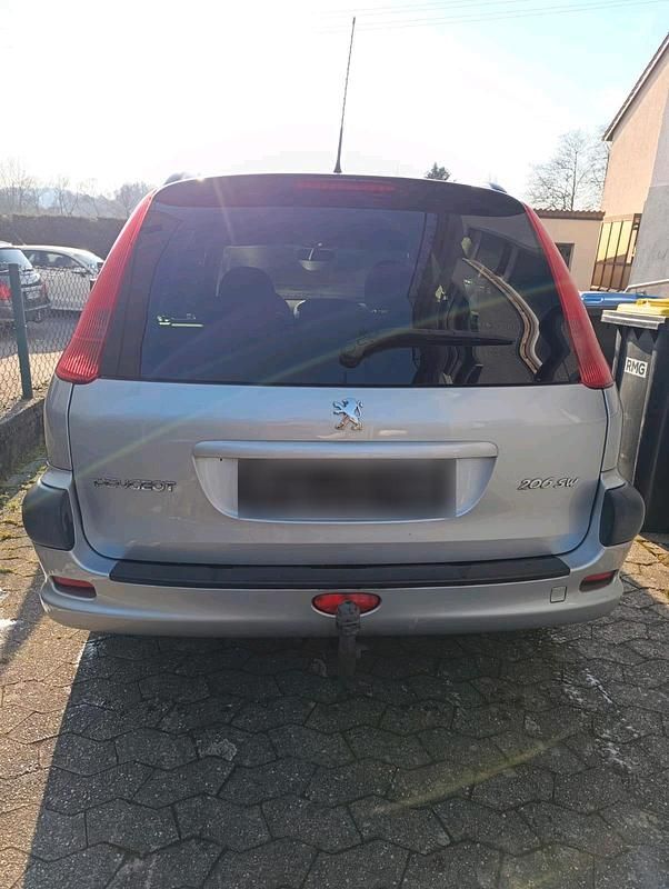 Gebraucht Peugeot 206 75 PS (55 kW) 2003 Silber Kombi