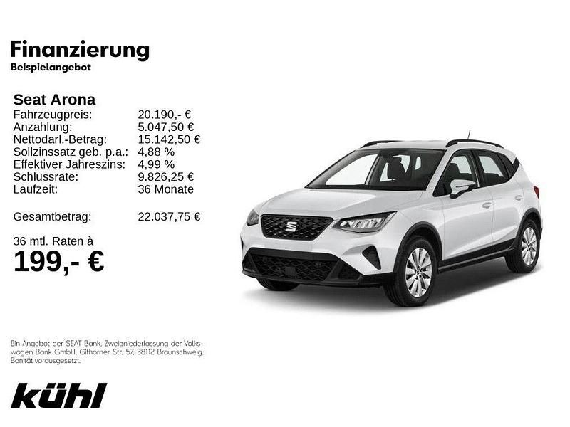 Weiß Gebraucht 2025 Seat Arona Style SUV | 19.890 € (Guter Preis) - Bild 1/4
