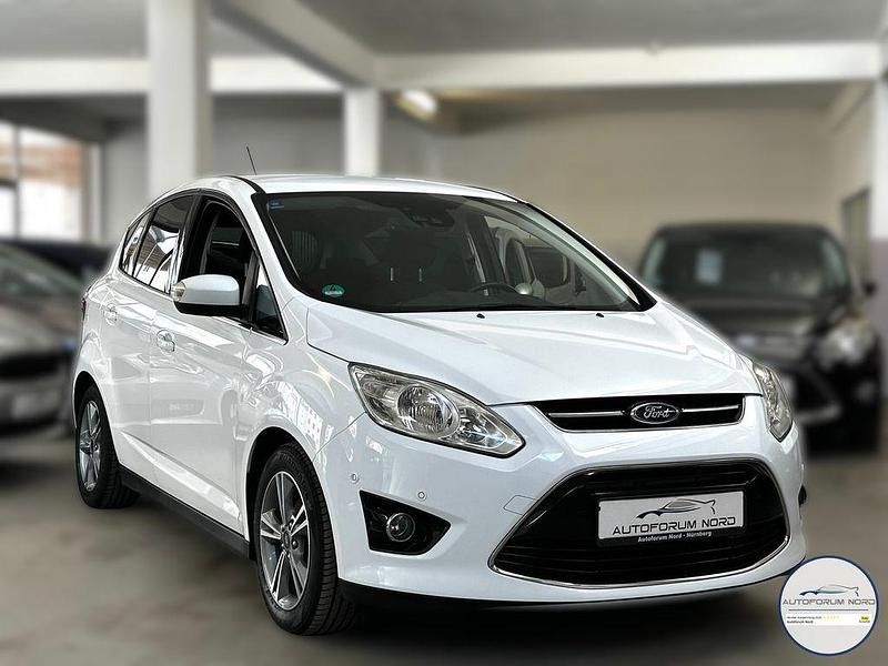 Gebraucht Ford C-MAX Titanium 125 PS (91 kW) 2013 Weiß Van / Kleinbus
