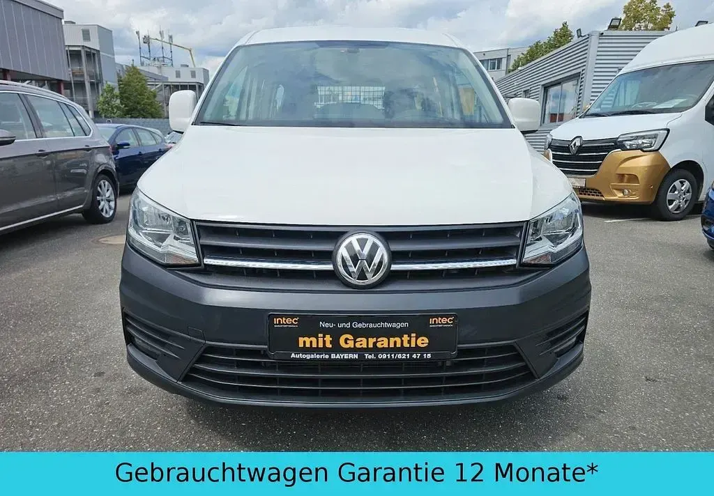 Gebraucht VW Caddy Maxi 125 PS (91 kW) 2018 Weiß Van / Kleinbus