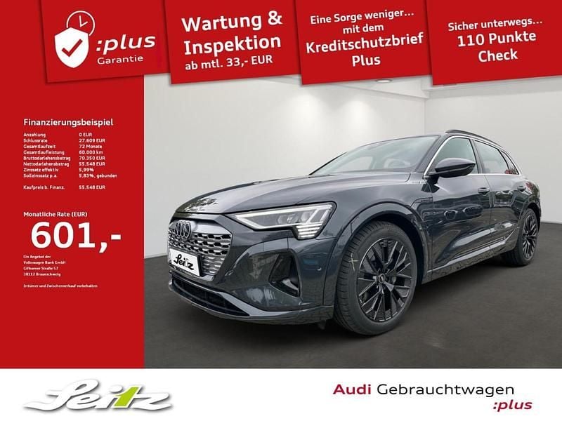 Gebraucht Audi Q8 e-tron Advanced Plus 300 kW (408 PS) 2024 Grau SUV