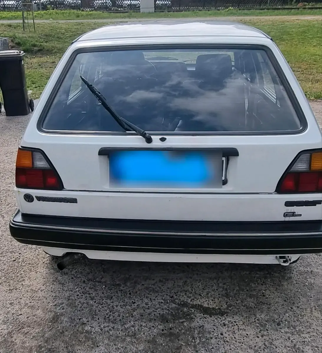 Gebraucht VW Golf II 1983 Weiß Kleinwagen