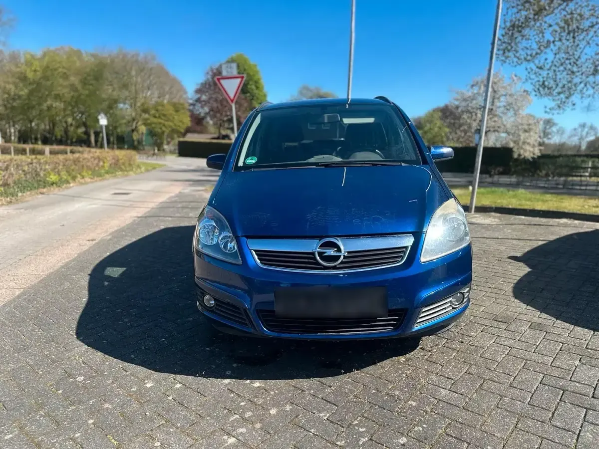 Gebraucht Opel Zafira 105 PS (77 kW) 2007 Blau Van / Kleinbus