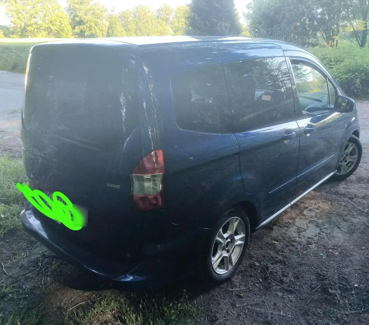 Gebraucht Ford Courier 101 PS (74 kW) 2014 Blau Van / Kleinbus