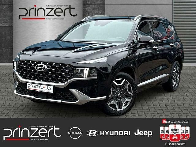Abyss black / mic Gebraucht 2022 Hyundai Santa Fe Signature SUV | 38.970 € (Teuer) - Bild 1/2