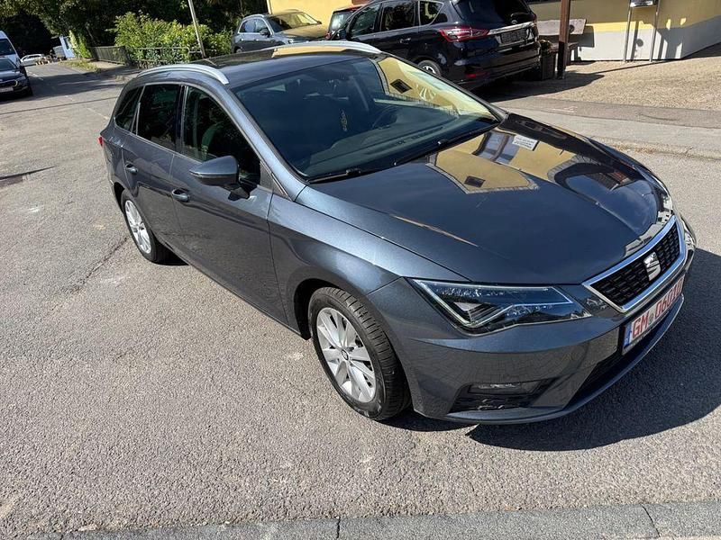 Gebraucht Seat Leon ST 131 PS (96 kW) 2021 Blau Kombi
