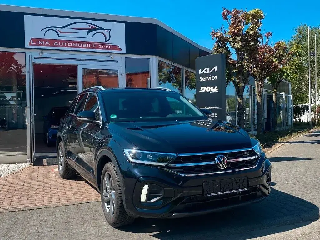 Gebraucht VW T-Roc R-line 150 PS (110 kW) 2023 Deep black perleffekt SUV