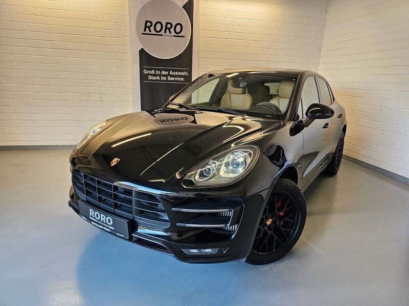 Schwarz Gebraucht 2016 Porsche Macan Turbo SUV | 28.950 € (Fairer Preis) - Bild 1/4
