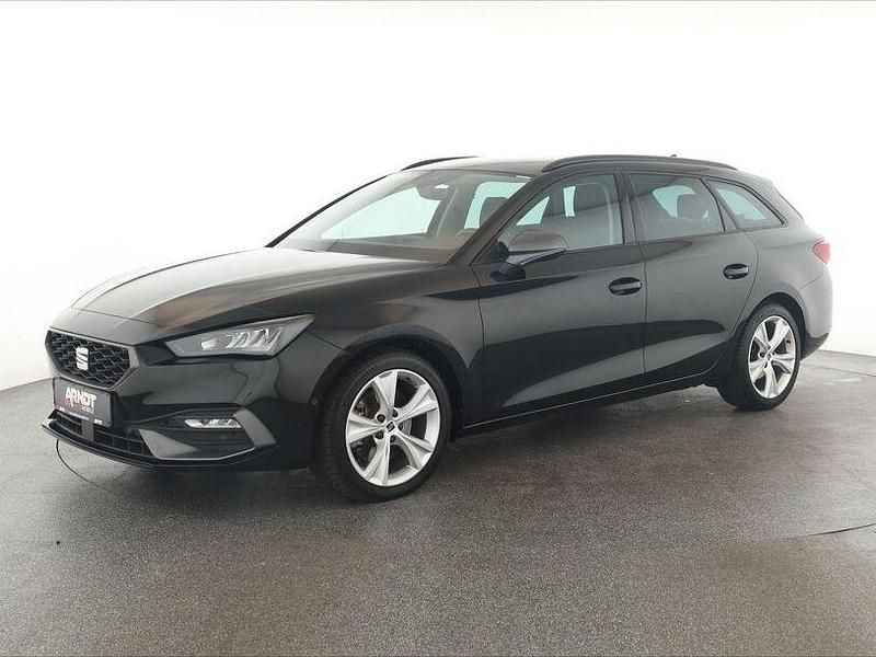 Gebraucht Seat Leon FR 150 PS (110 kW) 2024 Midnight schwarz Limousine