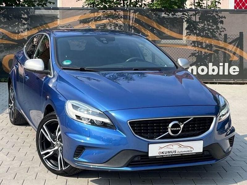 Blau Gebraucht 2017 Volvo V40 R-Design Kombi | 14.999 € (Fairer Preis) - Bild 1/4