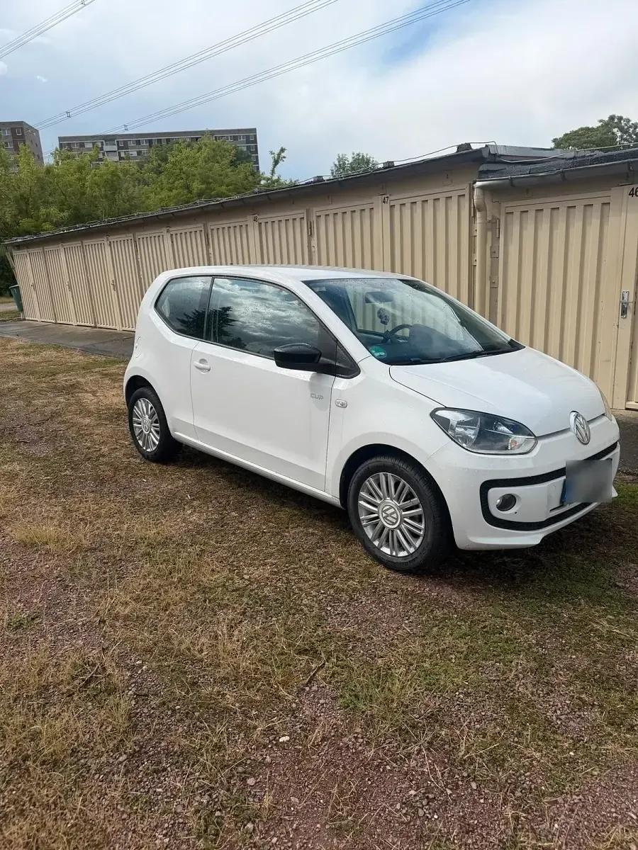 Gebraucht VW up! 60 PS (44 kW) 2015 Weiß Kleinwagen