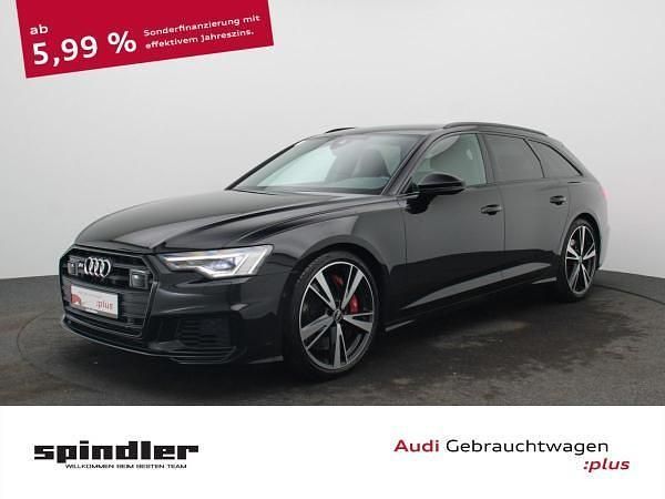 Schwarz (mythosschwarz metallic) Gebraucht 2021 Audi S6 Comfort Kombi | 54.381 € (Superpreis) - Bild 1/4