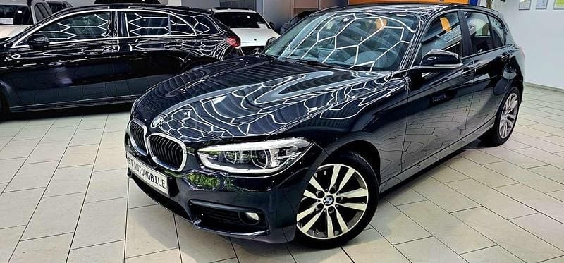 Black sapphire metallic Gebraucht 2016 BMW 120 Advantage Kleinwagen | 14.900 € (Fairer Preis) - Bild 1/4
