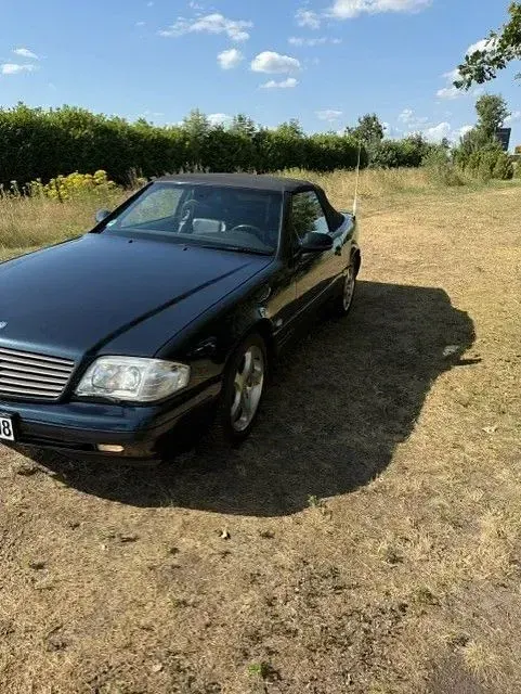 Gebraucht Mercedes SL320 224 PS (164 kW) 1999 Schwarz Cabrio