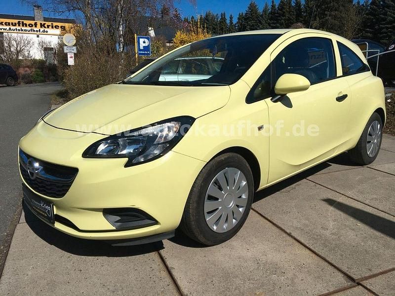 Gebraucht Opel Corsa Selection 69 PS (50 kW) 2015 Gelb Kleinwagen
