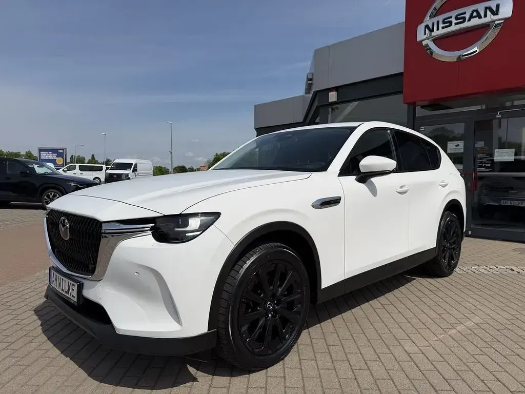 Gebraucht Mazda CX-60 Exclusive 254 PS (186 kW) 2024 Weiß SUV
