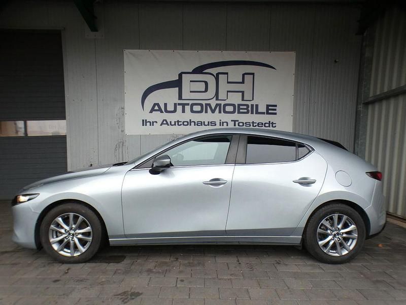 Silber Gebraucht 2019 Mazda 3 Limousine | 18.990 € (Guter Preis) - Bild 1/4