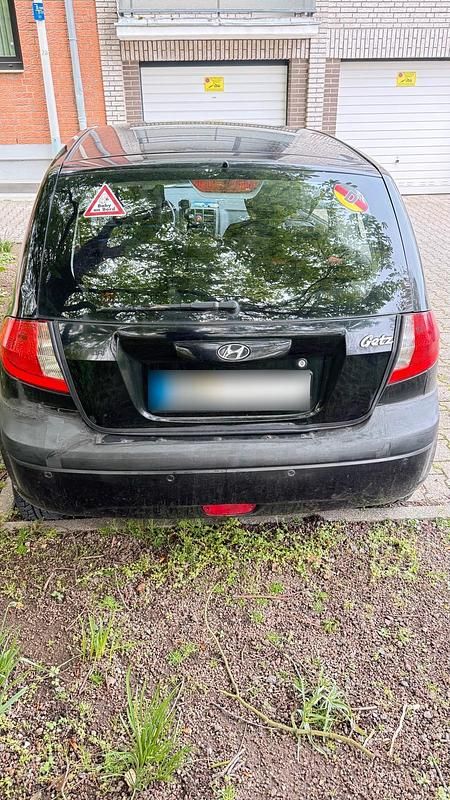 Gebraucht Hyundai Getz 97 PS (71 kW) 2009 Schwarz Kleinwagen