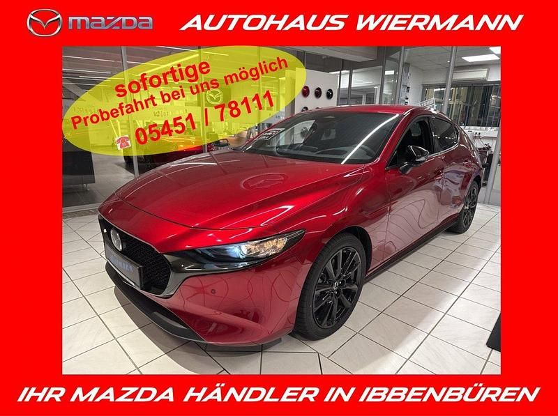 Rot Neu 2025 Mazda 3 Homura-Line Limousine | 25.450 € - Bild 1/4