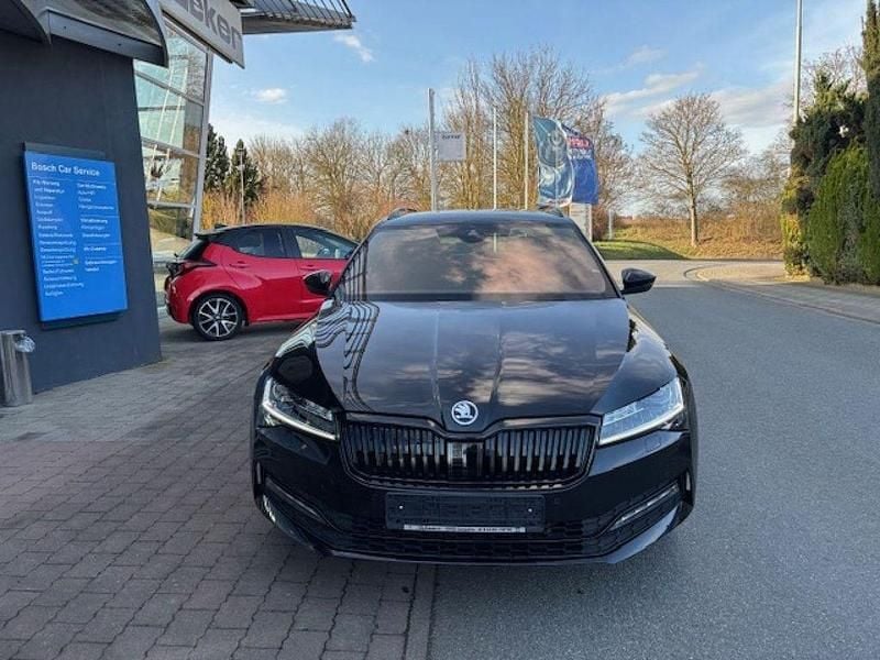 Gebraucht Skoda Superb SportLine 200 PS (147 kW) 2023 Schwarz Kombi