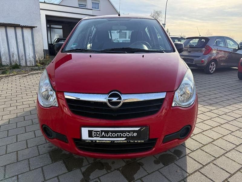 Gebraucht Opel Agila Basis 65 PS (47 kW) 2011 Rot Kleinwagen