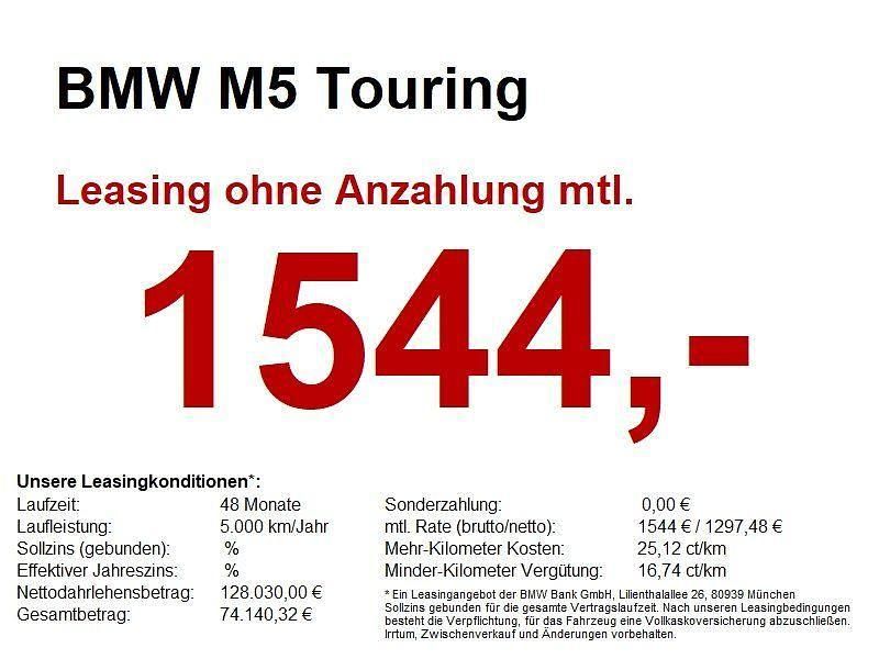 Rot Gebraucht 2024 BMW M5 Sport Line Kombi | 126.690 € - Bild 1/1