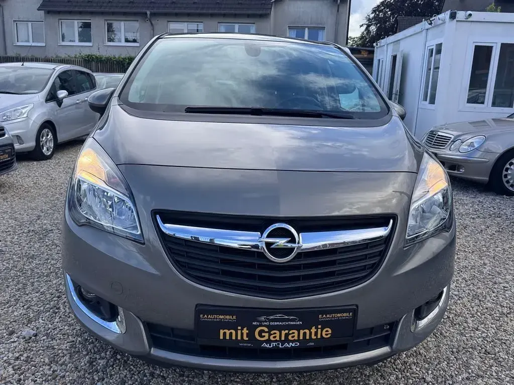 Gebraucht Opel Meriva drive 101 PS (74 kW) 2016 Grau Van / Kleinbus
