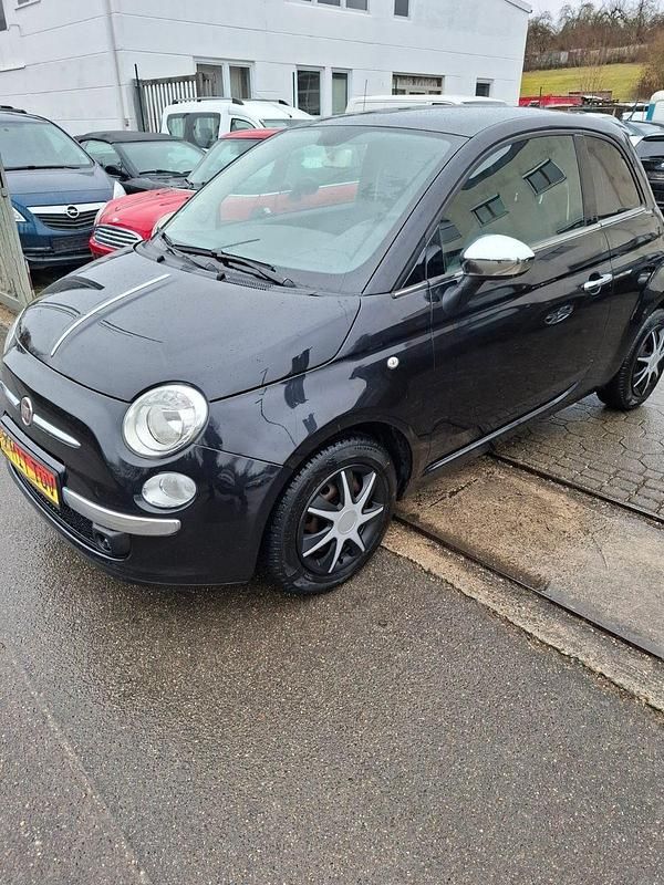 Gebraucht Fiat 500 Lounge 69 PS (50 kW) 2011 Schwarz Kleinwagen