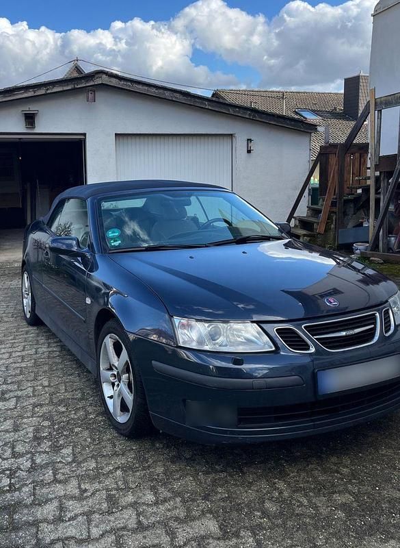 Gebraucht Saab 9-3 Cabriolet Vector 175 PS (128 kW) 2004 Blau Cabrio