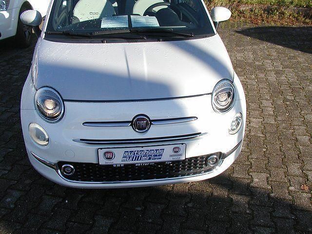 Gelato weiss Gebraucht 2021 Fiat 500 Dolcevita Kleinwagen | 13.250 € (Fairer Preis) - Bild 1/4