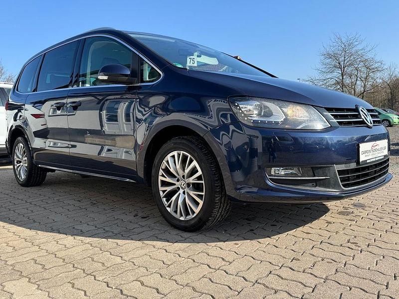 Gebraucht VW Sharan Highline 200 PS (147 kW) 2012 Blau Van / Kleinbus