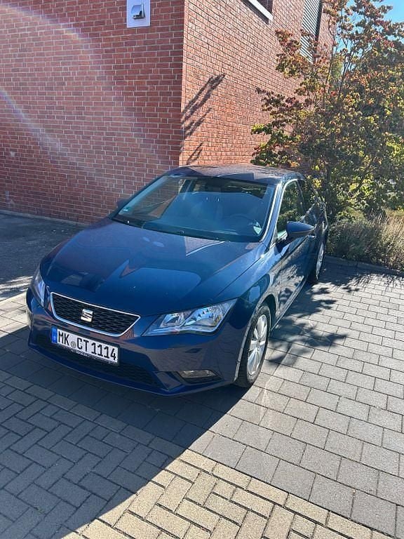 Blau Gebraucht 2016 Seat Leon SC Reference Kleinwagen | 6.500 € (Fairer Preis) - Bild 1/3