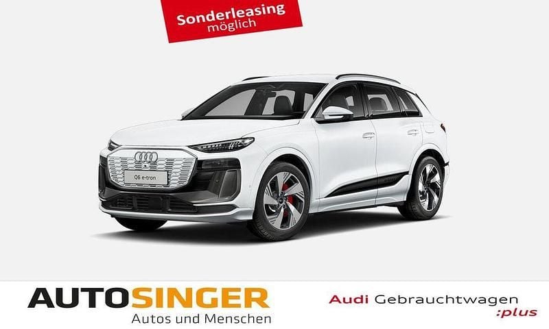 Weiß Gebraucht 2024 Audi Q6 e-tron S-Line SUV | 64.410 € (Superpreis) - Bild 1/4