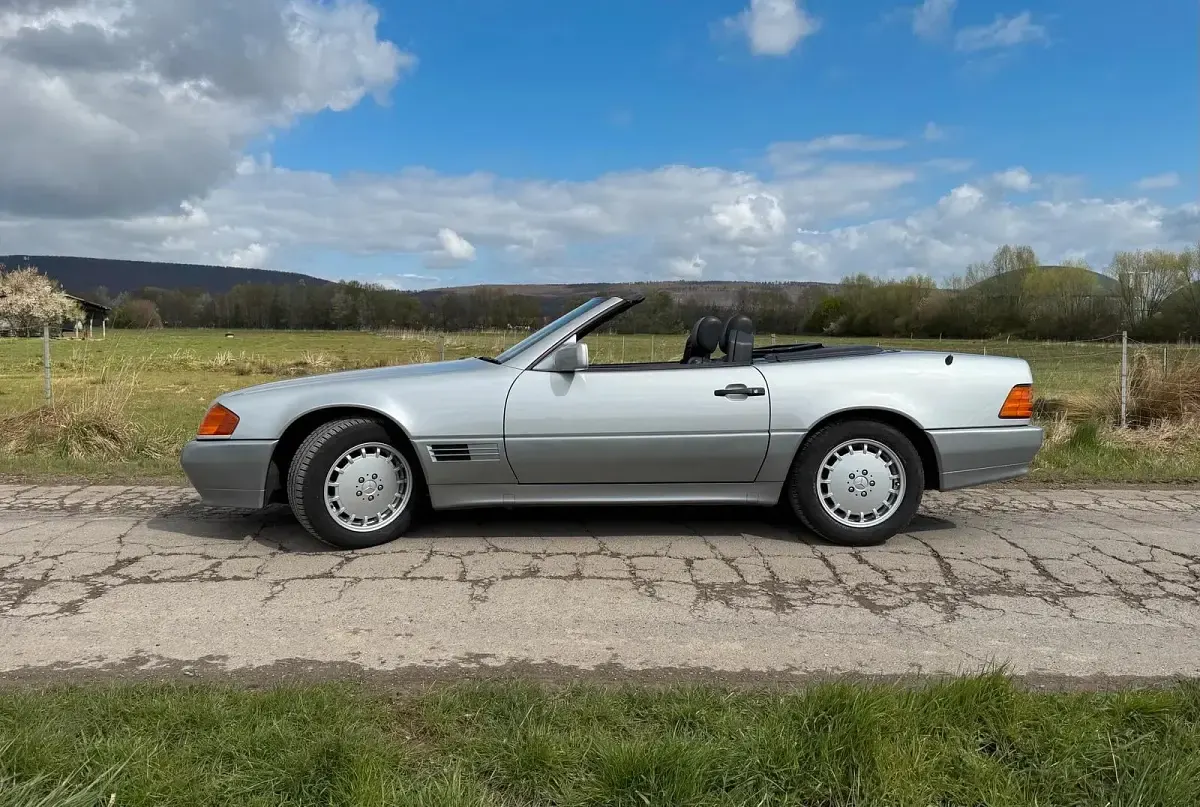 Gebraucht Mercedes SL300 190 PS (139 kW) 1993 Silber Cabrio