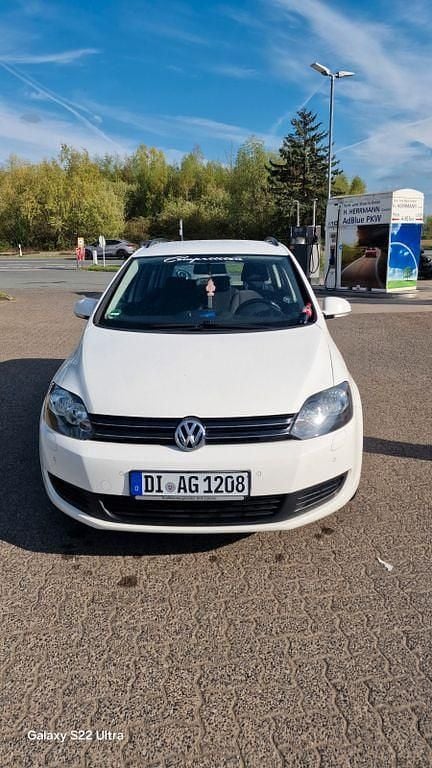 Gebraucht VW Golf Plus Cross Match 86 PS (63 kW) 2012 Weiß Van / Kleinbus