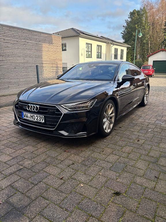 Schwarz Gebraucht 2019 Audi A7 Comfort Limousine | 37.900 € (Fairer Preis) - Bild 1/4