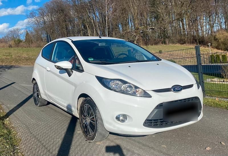 Gebraucht Ford Fiesta Trend 82 PS (60 kW) 2011 Weiß Kleinwagen