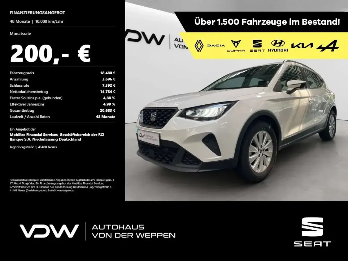 Gebraucht Seat Arona Style 116 PS (85 kW) 2024 SUV