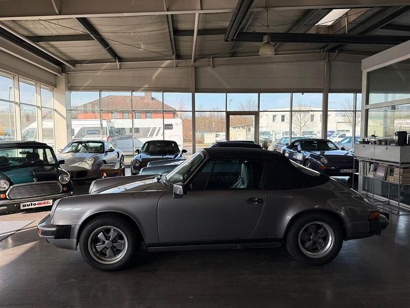 Gebraucht Porsche 911 Carrera Cabriolet 218 PS (160 kW) 1988 Blau Cabrio