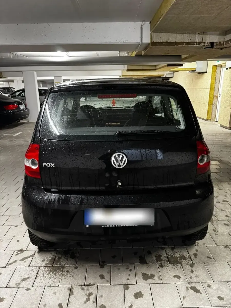 Gebraucht VW Fox 55 PS (40 kW) 2006 Schwarz Kleinwagen