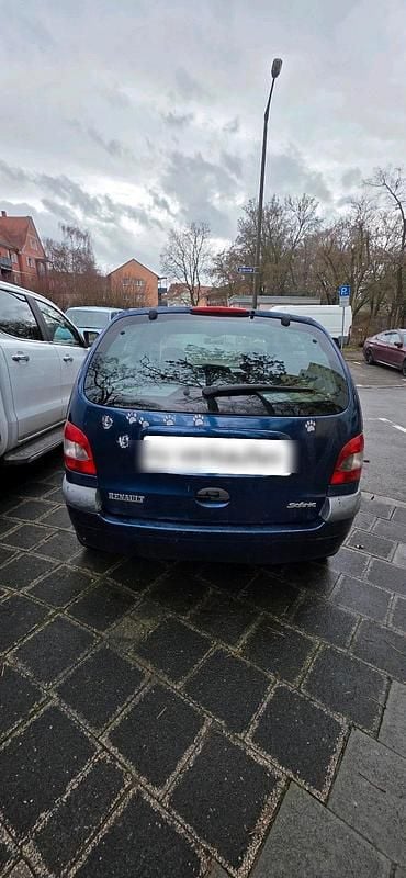 Gebraucht Renault Scénic 107 PS (78 kW) 2001 Blau Van / Kleinbus