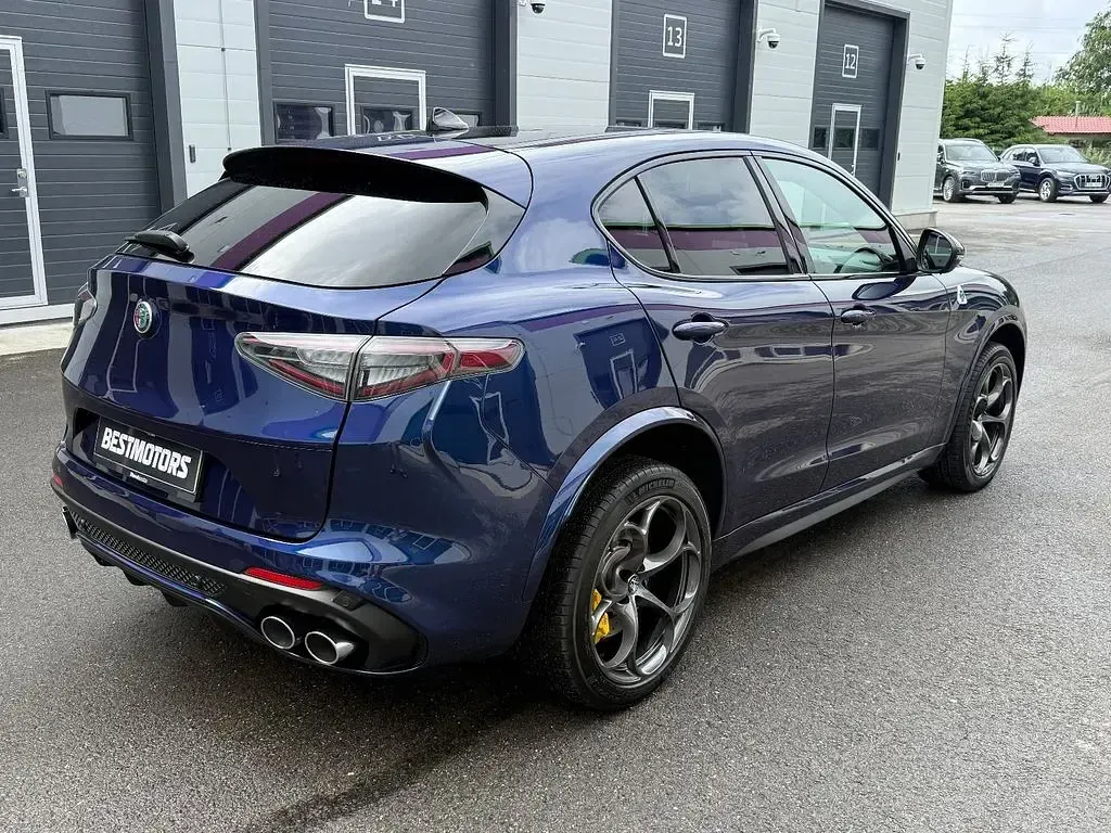 Gebraucht Alfa Romeo Stelvio Quadrifoglio 510 PS (375 kW) 2020 Blau SUV