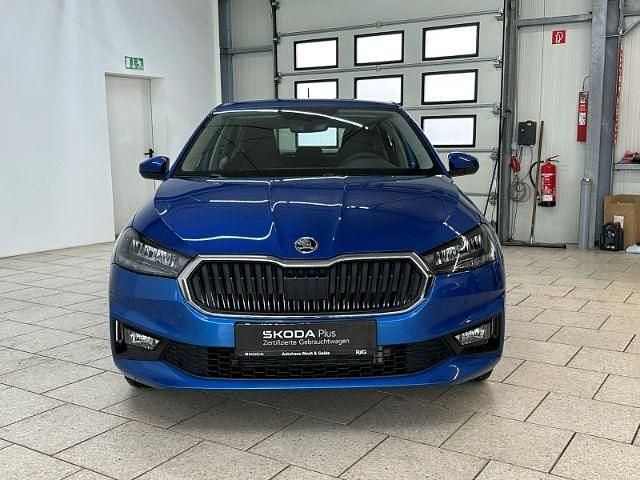 Gebraucht Skoda Fabia Selection 95 PS (69 kW) 2024 Blau Kleinwagen