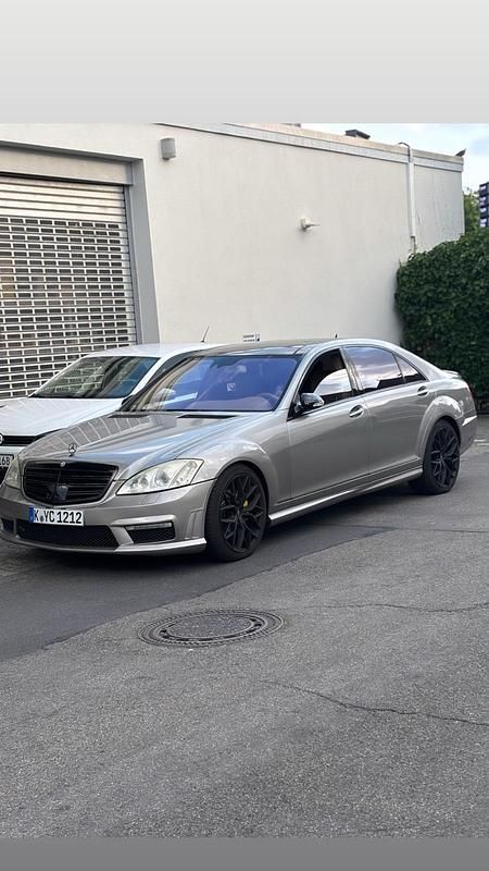 Beige Gebraucht 2007 Mercedes S500L Limousine | 12.250 € - Bild 1/4