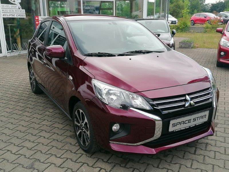 Bordeauxrot Neu 2024 Mitsubishi Space Star Select+ Limousine | 16.990 € - Bild 1/4