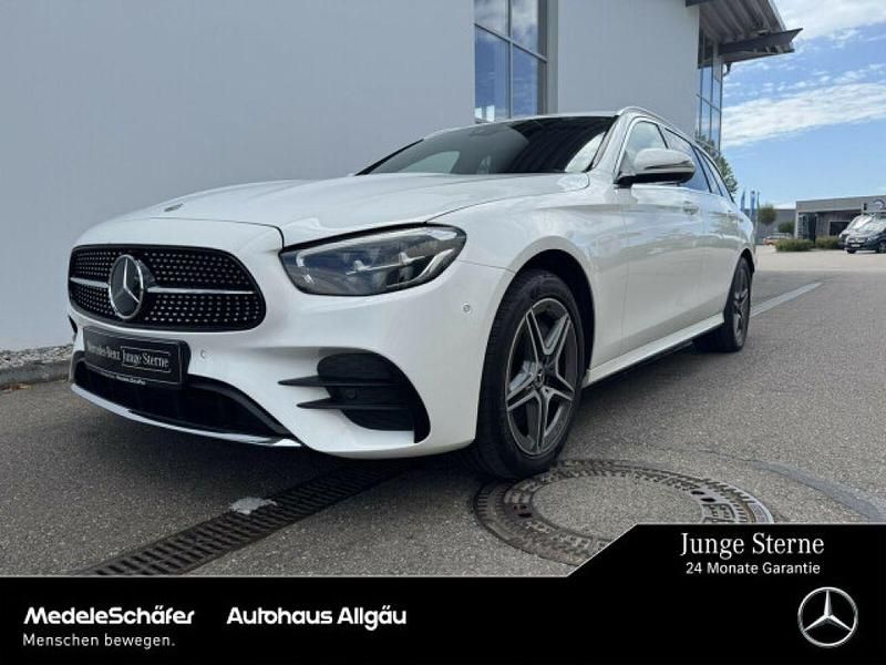 Unilack polarweiß Gebraucht 2022 Mercedes E300 AMG Kombi | 42.980 € (Etwas zu teuer) - Bild 1/4