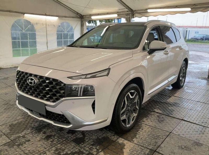 Weiß Gebraucht 2022 Hyundai Santa Fe Signature SUV | 33.750 € (Guter Preis) - Bild 1/4